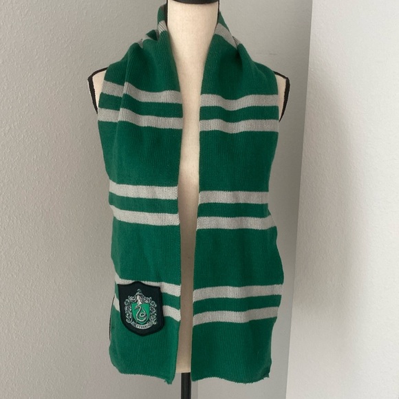 Harry Potter Accessories - Adult And Kids Harry Potter Slytherin Halloween Costume Scarf